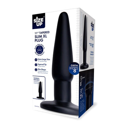 Size Up 11 Inch Tapered Slim XL Butt Plug
