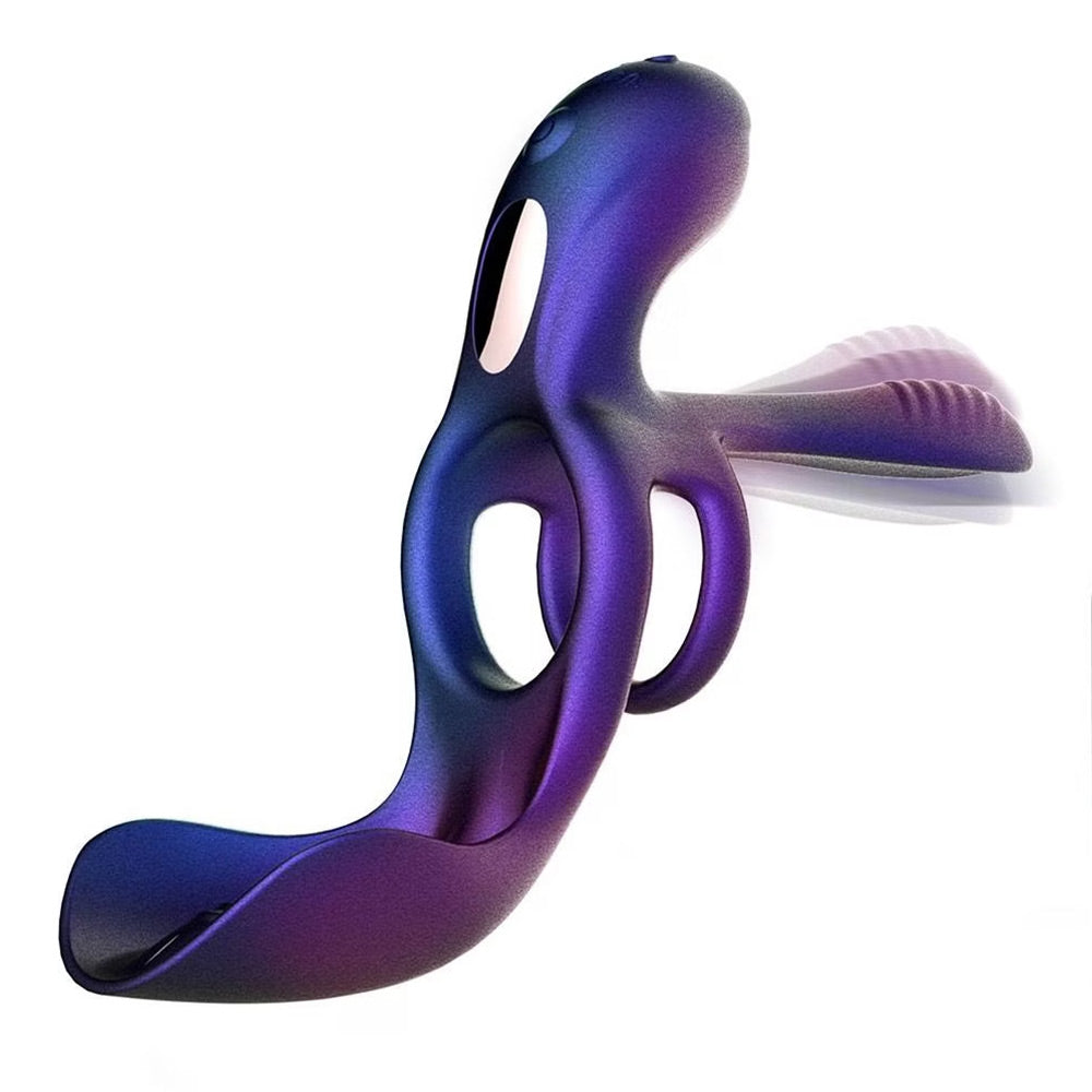 Hueman Zenith 3-in-1 Remote Controlled Cock Ring