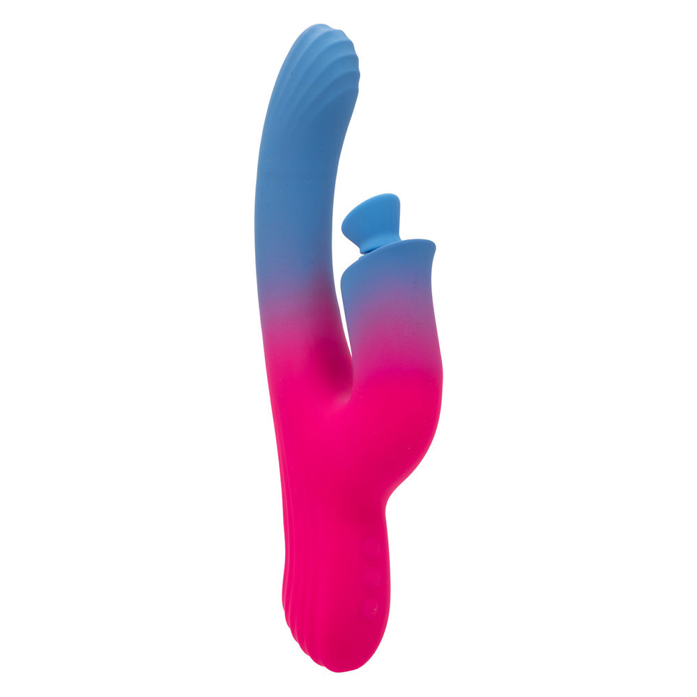 CalExotics Elation Dual Stimulator with Suction Rabbit Vibrator