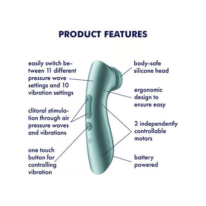 Satisfyer Pro 2+ Battery Air Pulse Clitoral Stimulator