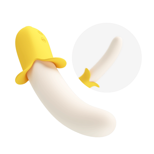 Pretty Love Banana Geek Thrusting Vibrator