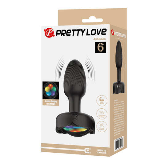 Pretty Love Jotham Colour Changing & Vibrating Butt Plug