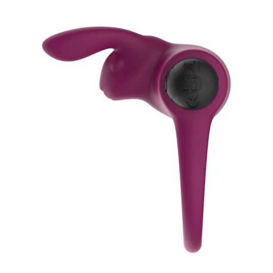 Passion Play Silicone Rabbit Vibrating Cock Ring