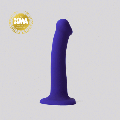 Strap-On-Me Glow-LED Suction Cup Dildo - Medium