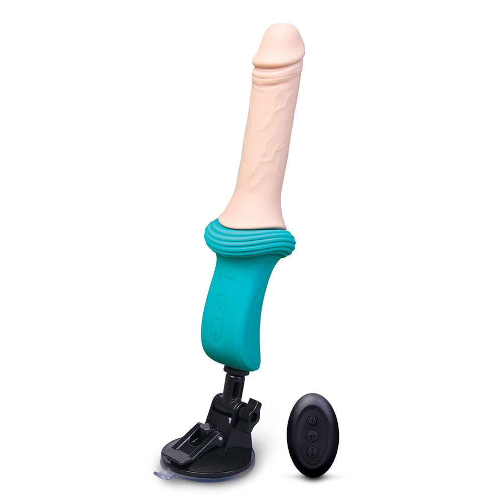 b-Vibe Realistic Thrusting Dildo Machine