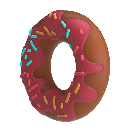 Pretty Love Berry Super Donut Cock Ring