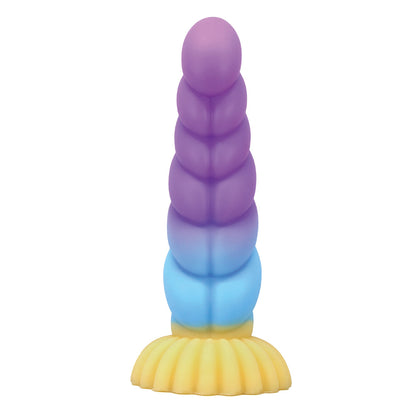 Power Monsters Unicorn Rippled Dildo