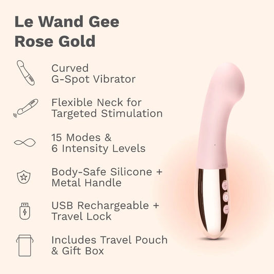 Le Wand Chrome Gee Vibrator