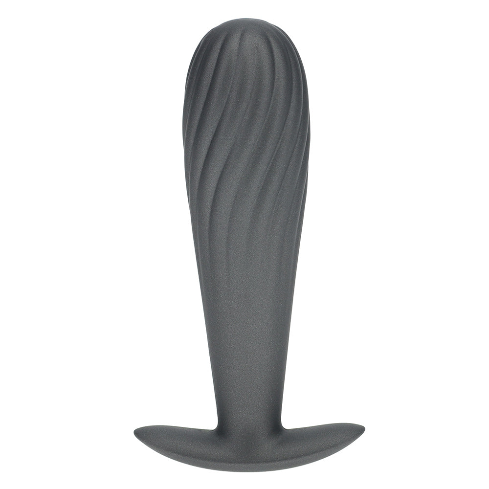 Shots Ouch! Ribbed Silicone Anal Plug