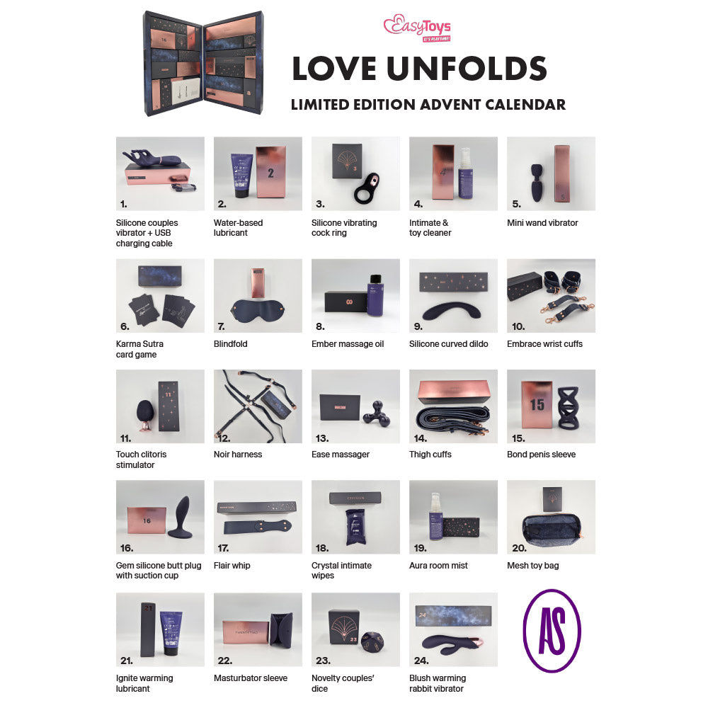 EasyToys X Loveboxxx Love Unfolds Advent Calendar
