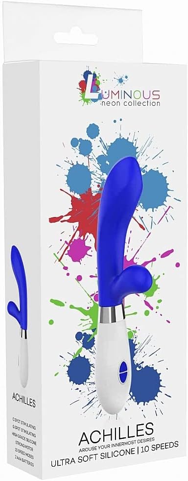 Luminous Achilles Ultra-Soft Silicone 10-Speed Rabbit Vibrator