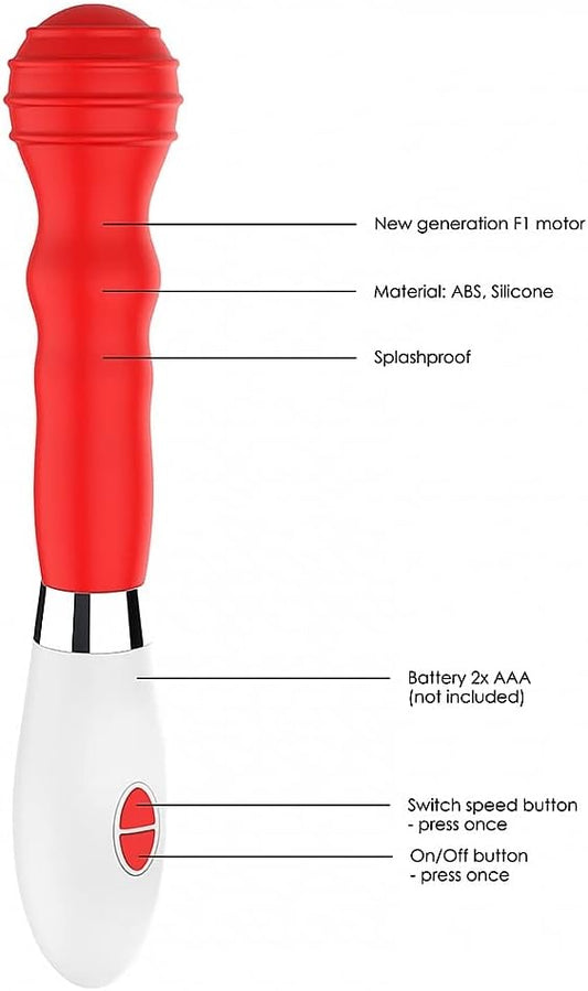 Luminous Alida Ultra-Soft Silicone 10-Speed Vibrator