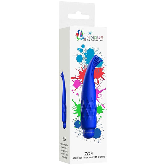 Luminous Zoe Ultra Soft Silicone 10-Speed Flickering Vibrator