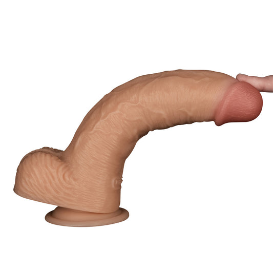 Lovetoy 9.5 Inch Power Basics Vibrating Dildo