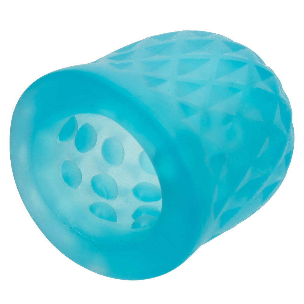 CalExotics Pop Sock! Tickler Masturbator - Blue