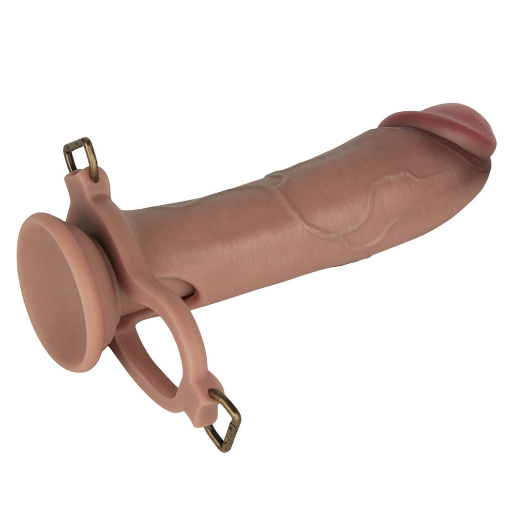 Lovetoy Ingen 10 Inch Enhanced Hollow Strap-On Set - XS/S/M