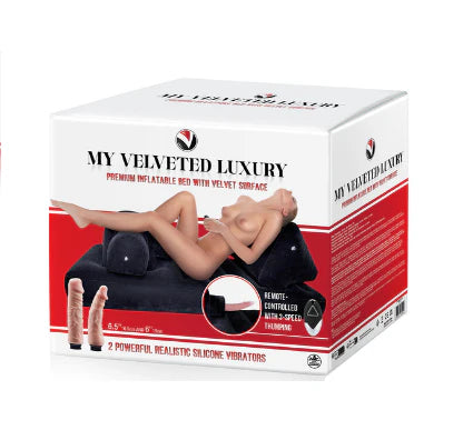 Excellent Power My Velveted Luxury Inflatable Bed & Thrusting Machine