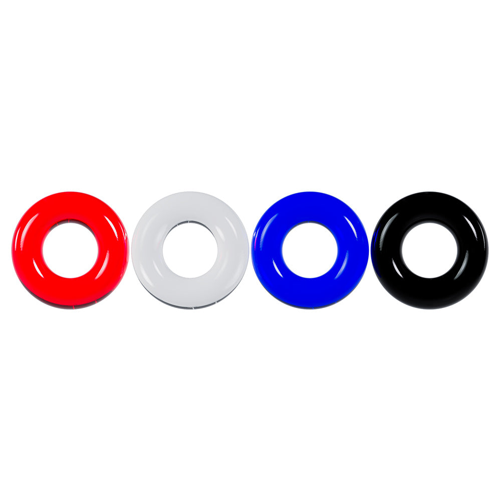 Shots LEVELZ Multi-Colour Cock Ring Set