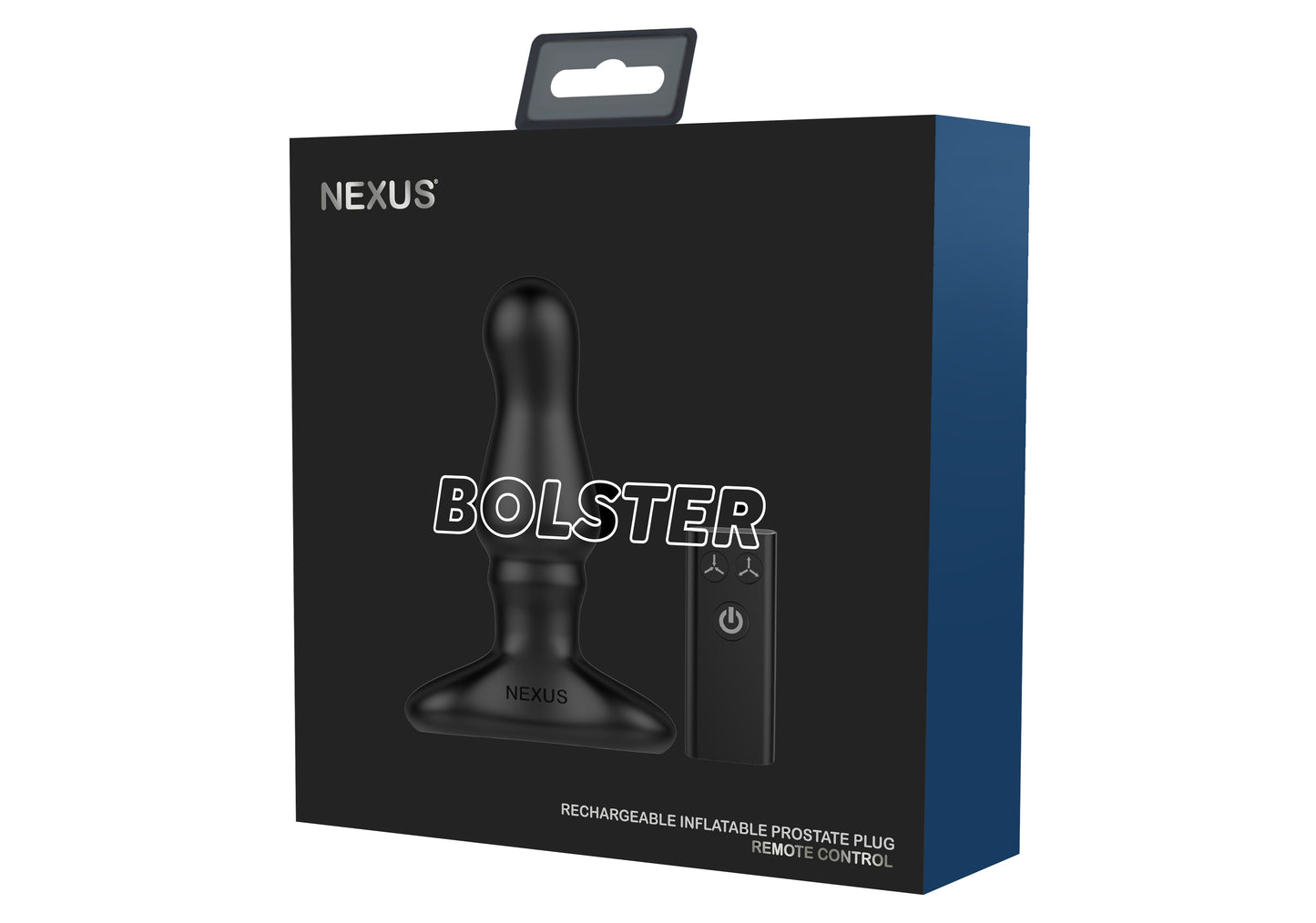 Nexus Bolster Butt Plug with Inflatable Tip