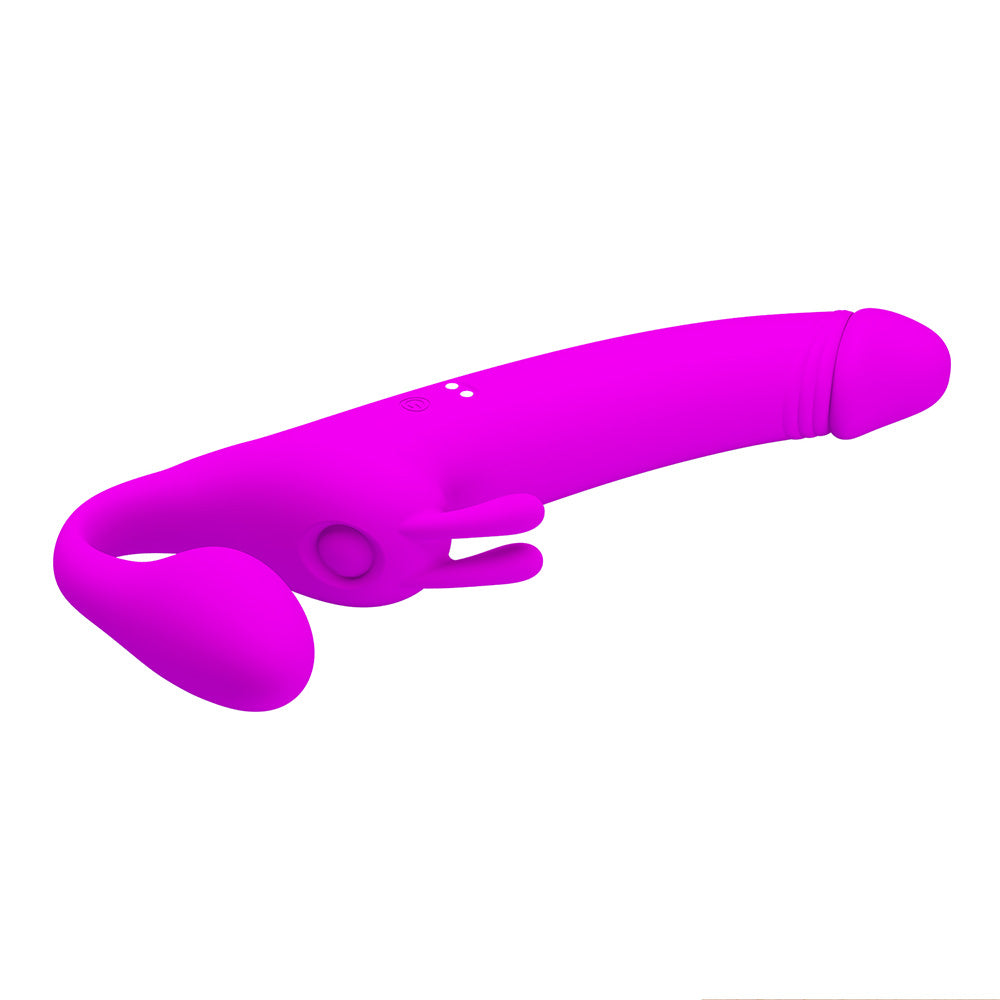 Pretty Love Zanini Vibrating Strapless Strap-On