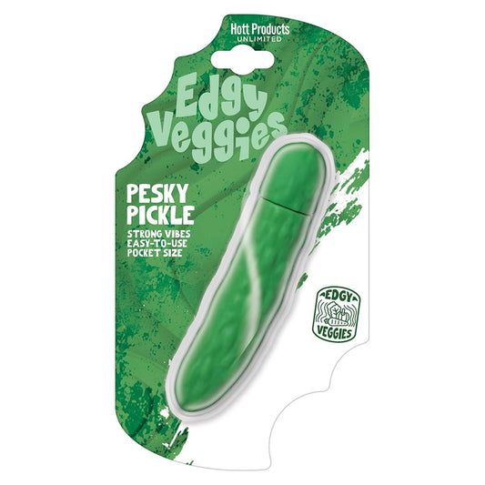 Hott Products Edgy Veggies Pesky Pickle Bullet Vibrator