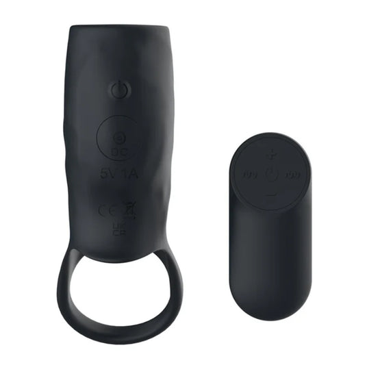 Passion Play Vibrating Cock Ring Sleeve