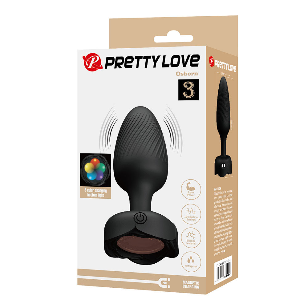 Pretty Love Osborn Vibrating Butt Plug