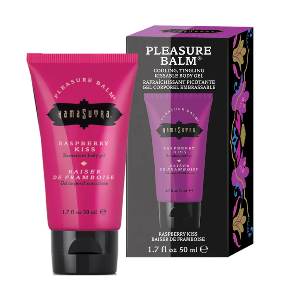 Kama Sutra Pleasure Balm Cooling Body Gel - Raspberry Kiss 50ml