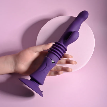 Playboy Hoppy Ending Thrusting Rabbit Vibrator
