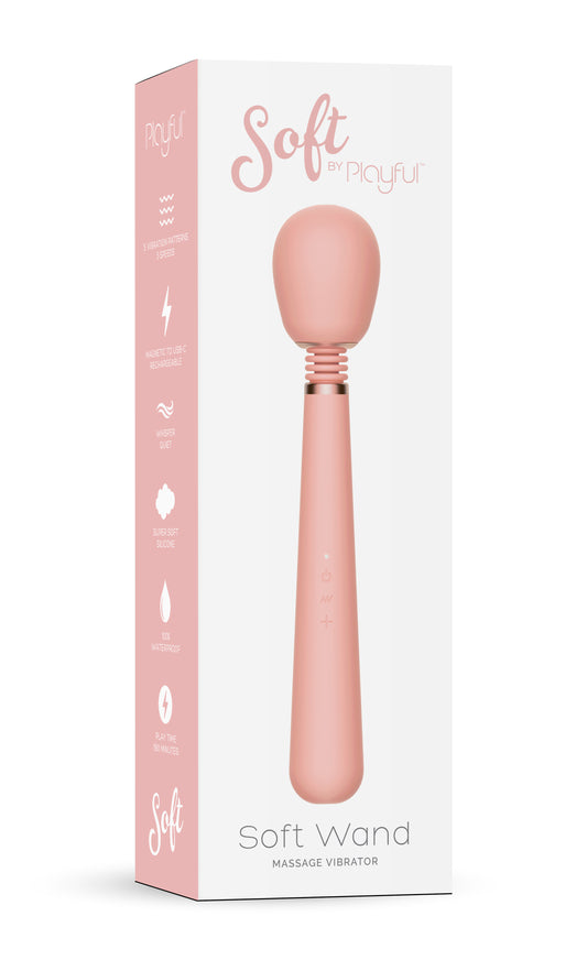 Soft by Playful Soft Wand Massage Vibrator