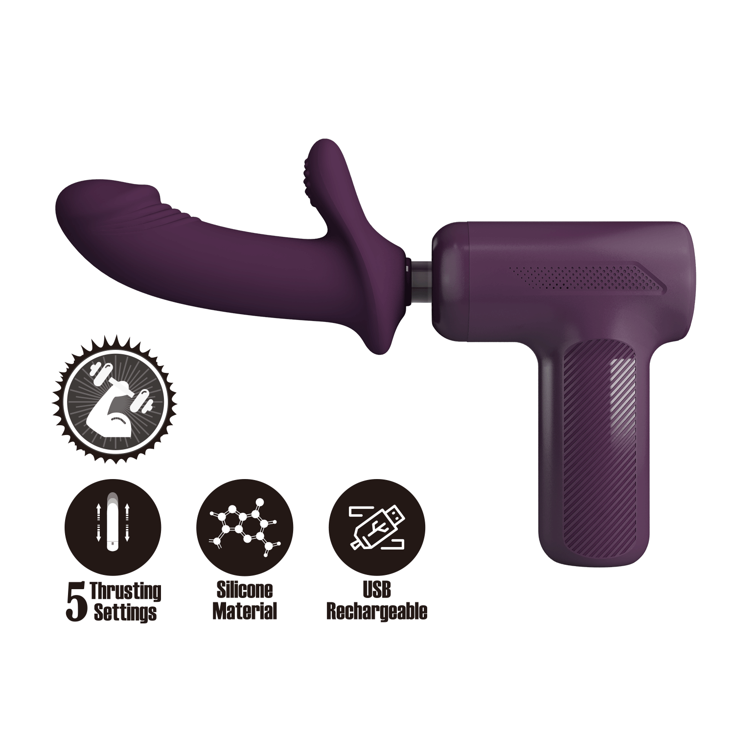 Pretty Love Super Thrusting Massage Gun