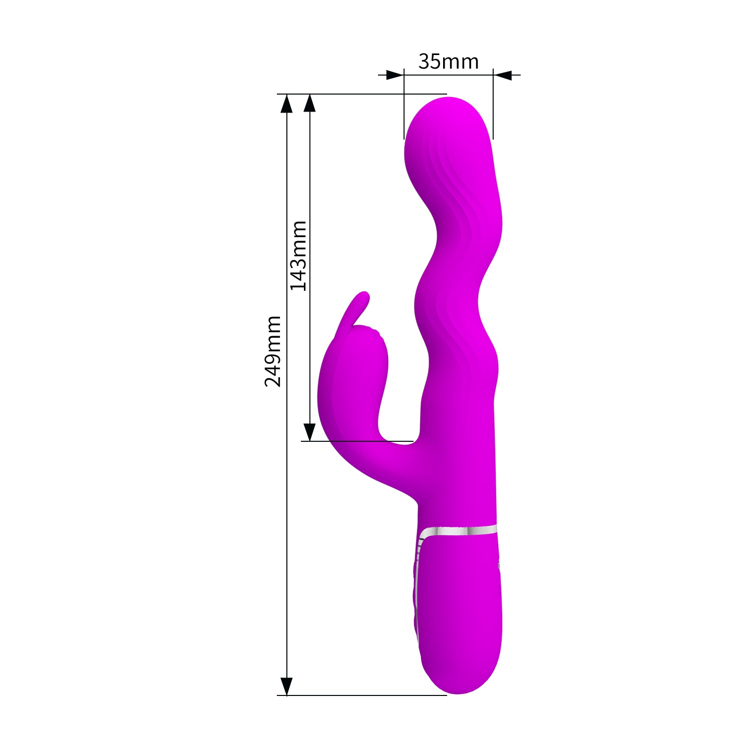 Pretty Love Laursen Wiggle Rabbit Vibrator