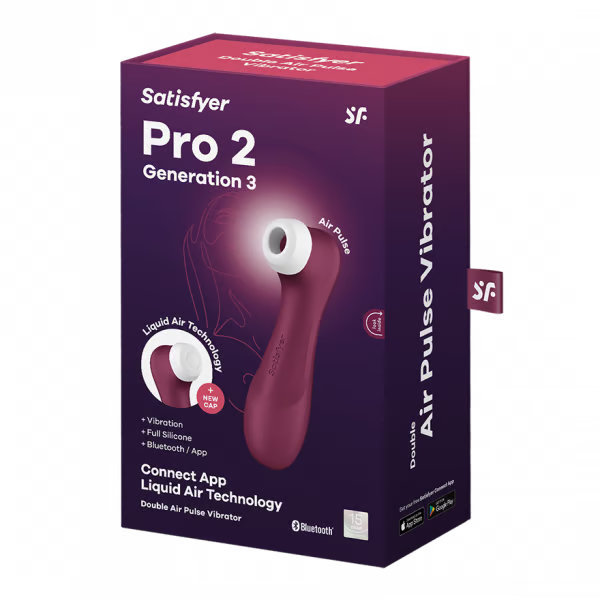 Satisfier Pro 2 Generation 3 App Controlled Clitoral Stimulator