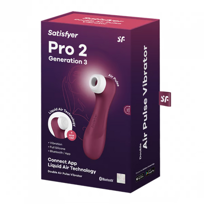Satisfier Pro 2 Generation 3 App Controlled Clitoral Stimulator