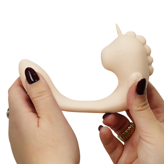 Unihorn C-Horse Coral Throb Dual Stimulation Vibrator