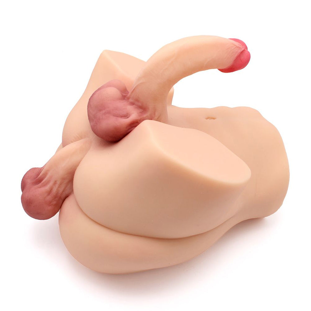 Kiotos Penis in Ass & Dildo Masturbator 