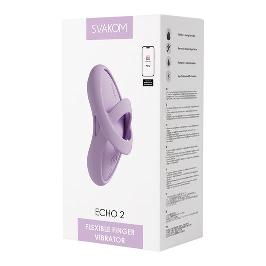 Svakom Echo 2 Flexible Finger Vibrator