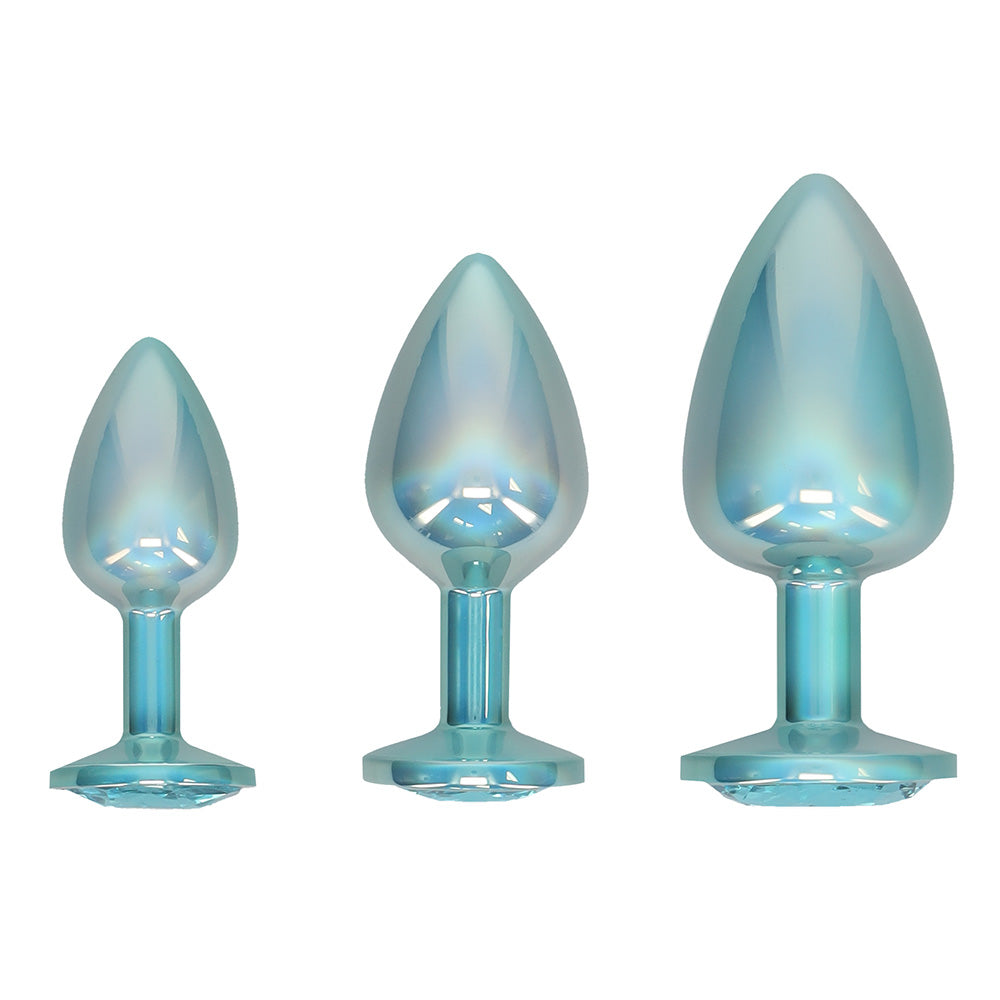 Shots Ouch! Paris Collection Metal Butt Plug Set