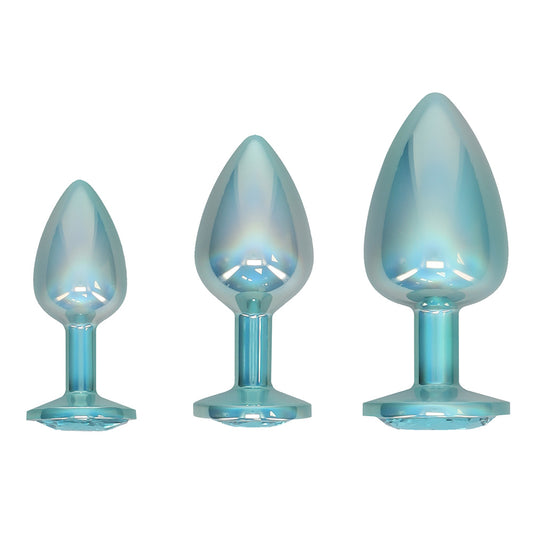 Shots Ouch! Paris Collection Metal Butt Plug Set