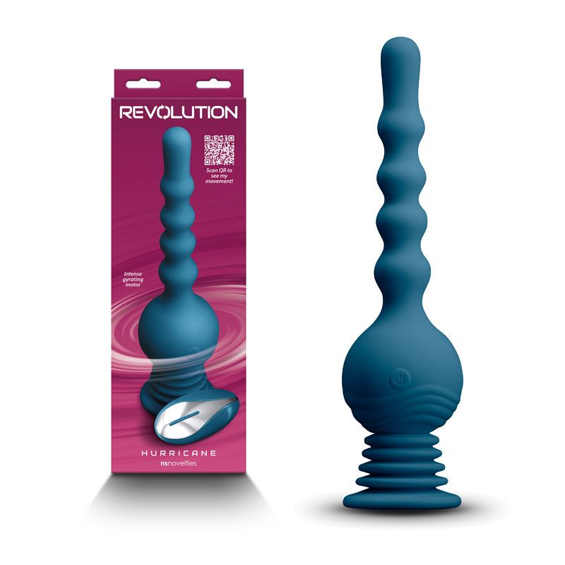 Revolution Hurricane Vibrating Silicone Anal Probe
