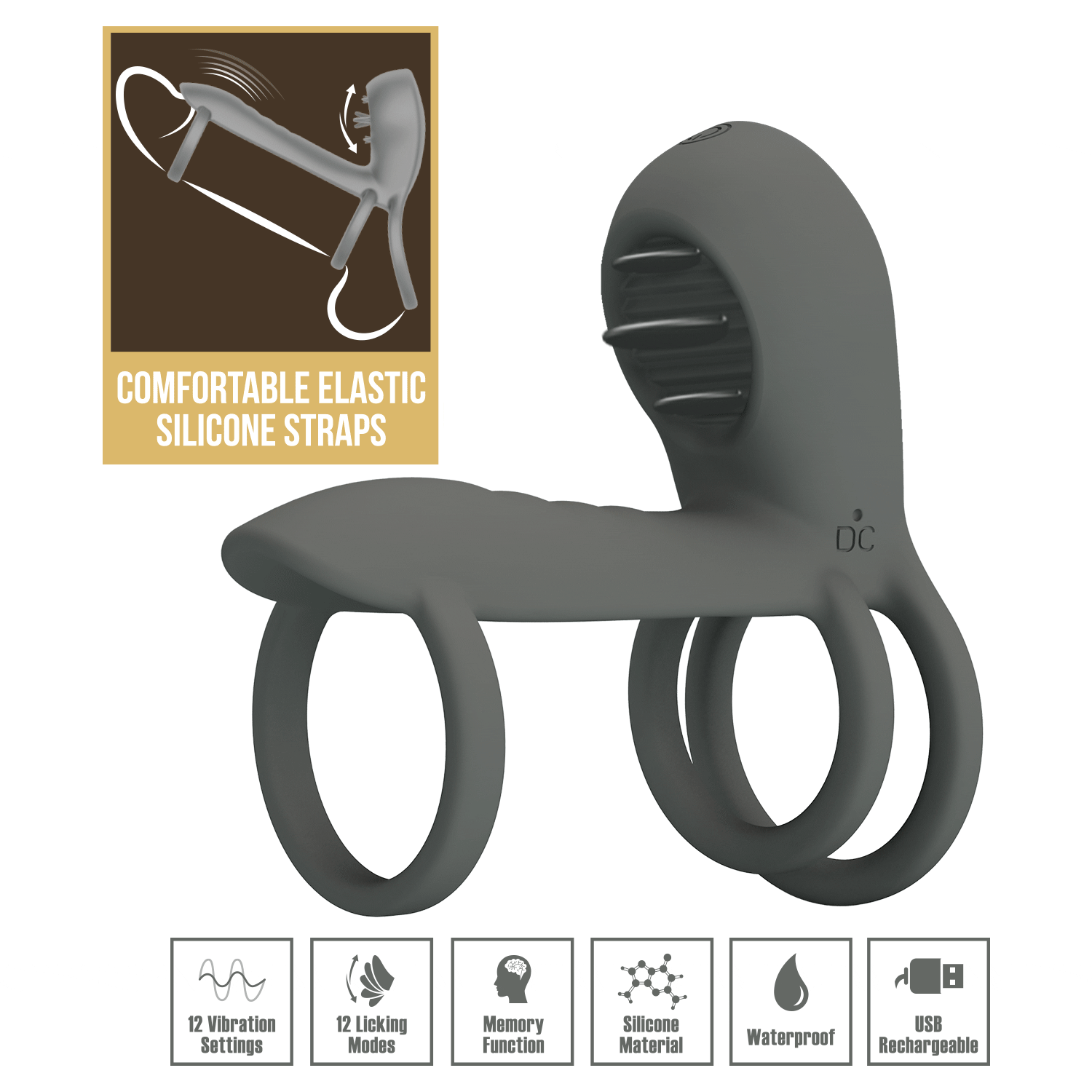 Pretty Love Master Ring Couples Cock Ring