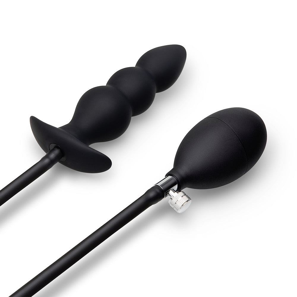 b-Vibe Inflatable Anal Plug With Hand Pump