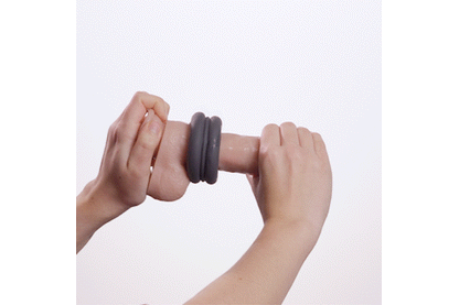 Boners Buffer Rings 3 Piece Cock Ring Set