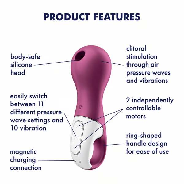 Satisfyer Lucky Libra Air Pulse Stimulator & Vibration
