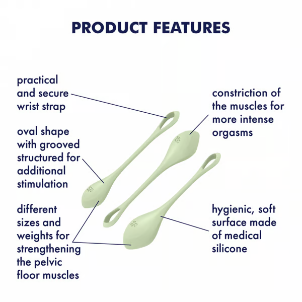 Satisfyer Yoni Power 2 Kegel Balls Training Set
