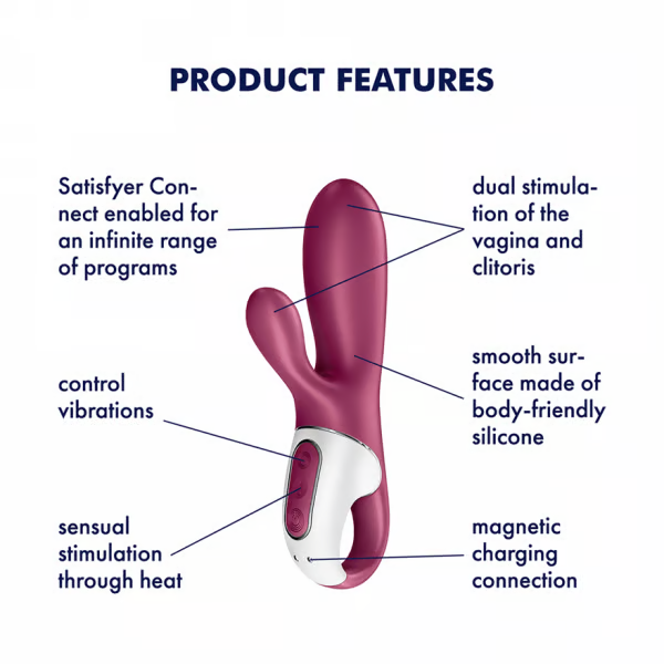 Satisfyer Hot Bunny Warming Rabbit Vibrator