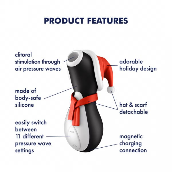 Satisfyer Penguin Holiday Edition Air Pulse Vibrator