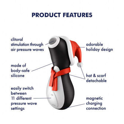 Satisfyer Penguin Holiday Edition Air Pulse Vibrator