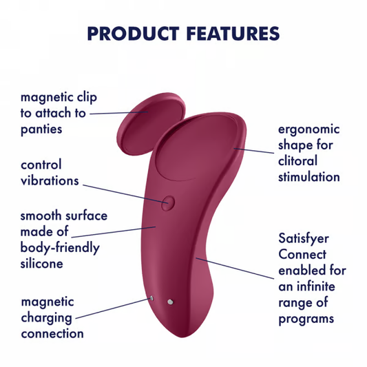 Satisfyer Sexy Secret Wearable Vibrator