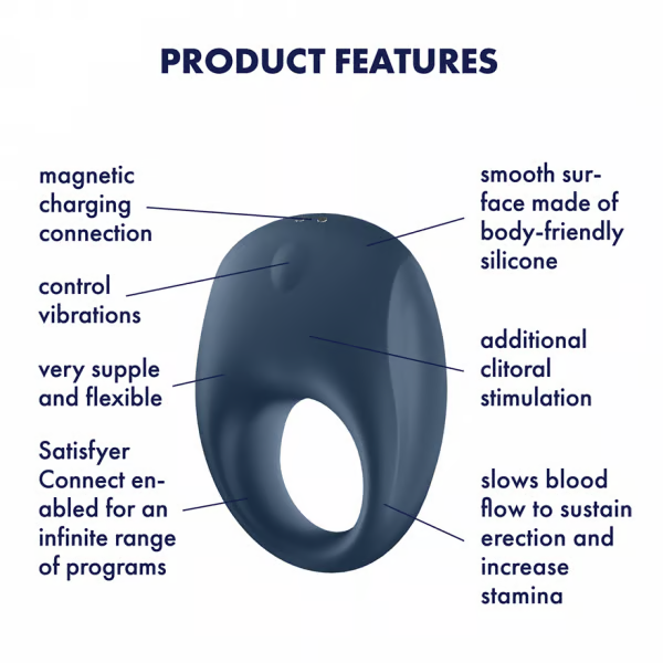 Satisfyer Strong One Vibrating Cock Ring